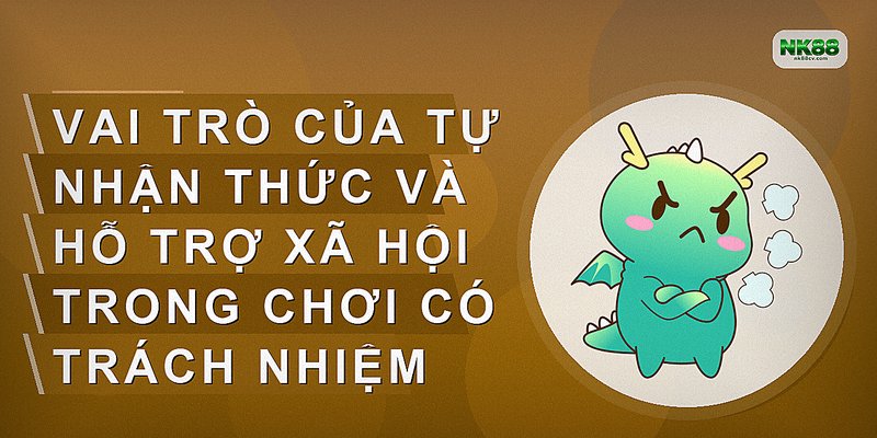 Vai trò của tự nhận thức và hỗ trợ xã hội trong chơi có trách nhiệm